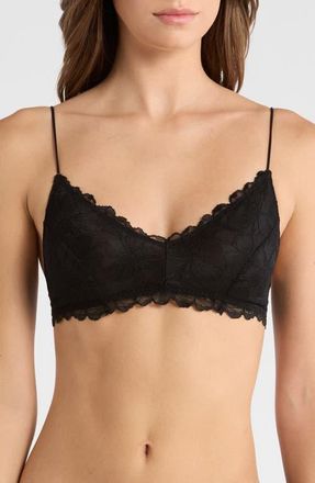 Honeydew Intimates Jessa Lace Bralette in Black at Nordstrom, Size Medium