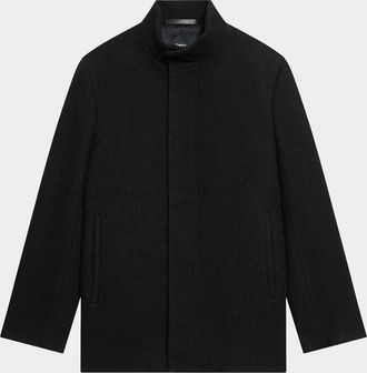 Theory Men & apos;s Clarence Melton Virgin Wool-Blend Coat