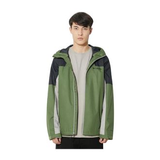 Columbia Inner Limits III Jacket - Heren - Regenjassen - Groen - S - Polyester - Fitness