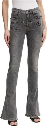 Miss Sixty Flared Jeans - Dames - Flared Jeans - Zwart - W28 L34 - Denim - Jeans