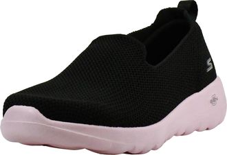 Skechers Womens GO WALK JOY STRETCH FIT, Black / pink, 7 UK