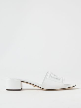 Dolce & Gabbana Heeled Sandal DOLCE & GABBANA Woman color White