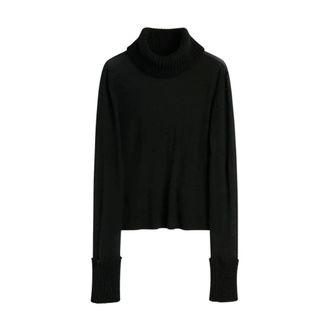 Our Legacy Truien & Vesten, Dames, Zwart, S, Wol, Inverse Turtleneck