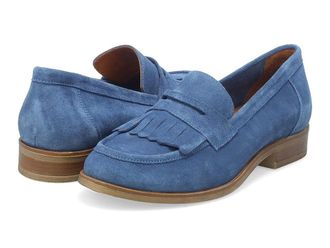 Miz Mooz Ilona Womens Flat Shoes Denim : EU 40 (US Womens 9-9.5) B - Medium, Suede