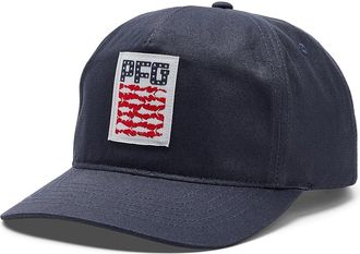 Columbia PFG Creel Snap Back Baseball Caps Nocturnal/Americana, Cotton