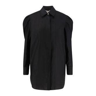 Max Mara Shirts, female, Black, M, Faraday Long Cotton Shirt