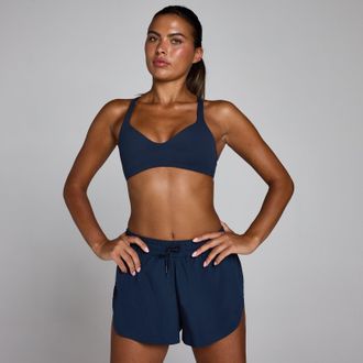 MyProtein Sujetador deportivo Tempo Twist Back para mujer de MP - Azul medianoche - XS