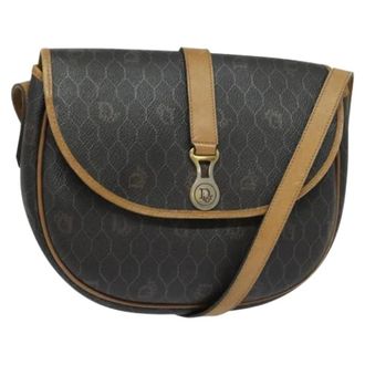 Dior Pre-owned Cross Body Bags, female, Black, Size: ONE SIZE Pre-owned Plastic Shoulder Bag