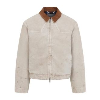 Balenciaga Hombre, Chaquetas, Beige, Talla: M