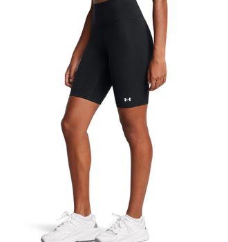 Under Armour Trainingsshorts UNDER ARMOUR MOTION BIKE SHORT EMEA, Damen, Gr. XXL, N-Gr, schwarz,, wei&szlig;, Obermaterial: 80% Polyester, 20% Elasthan, Hosen Trainingss