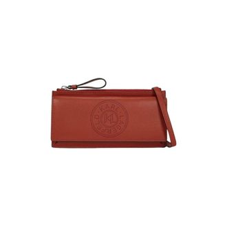 Karl Lagerfeld Dames, Accessoires, Bruin, Maat: ONE Size Leer