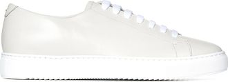 Doucal's Off-White Leather Sneakers