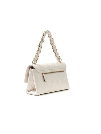 Guess Womens Crossbody Bag Off White Polyurethane - Crossbody-Bags