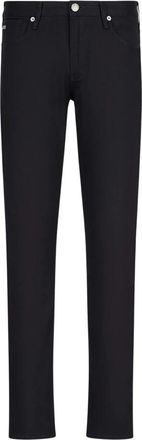 Emporio Armani Slim Fit Broek van Stretch Twill - Heren - Slim Fit Jeans - Blauw - W30 - Jeans