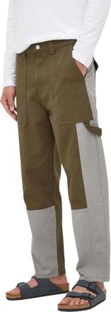 Benetton Straight Jeans - Heren - Regular Fit Jeans - Groen - XL - Katoen - Jeans