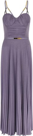 Elisabetta Franchi Purple Red Carpet dress