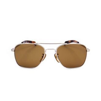 David Beckham Db 7019/S Tortoiseshell-Tipped Metal Frame Sunglasses