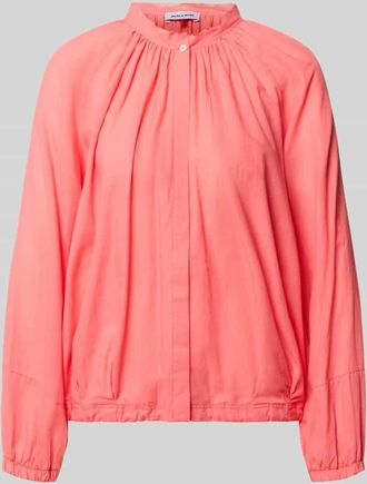 More & More Relaxed Fit Bluse mit Stehkragen in Pink, Gr&ouml;&szlig;e 38
