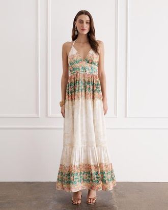 Aqua Blu Australia Claudia Maxi Dress in Doree at Nordstrom, Size X-Large