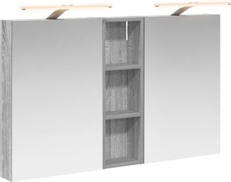 vidaXL Juego De Muebles De Ba&ntilde;o 3 Uds. 100 X 10,5 X 60,5 Cm Vidaxl