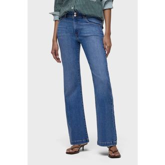 Hudson Dana Flap Pocket Flare in Tranquil at Nordstrom, Size 31