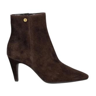 Michael Kors Daniela enkellaars met hak - Dames - Schoenen - Bruin - Maat: 41 EU Leer