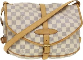 Louis Vuitton Pre-owned Damier Azur Schoudertas - Dames - Vintage Schoudertas - Veelkleurig - ONE Size - Leer - Vintage