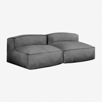 Sklum Sof&aacute; Modular De 2 Piezas Para Jard&iacute;n Dojans Sklum