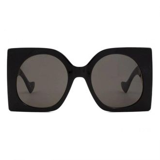 Gucci GG1254S001 Logo-Embellished Sunglasses - Black