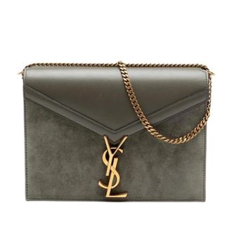 Saint Laurent Cassandra Pre-owned - - Pre-owned - Donna - Verde - ONE SIZE
