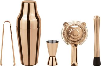 Paderno Set Mixology 5 Pcs Parisian Inox Copper Look