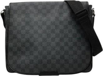 Louis Vuitton Pre-owned Vintage Schoudertas - Dames - Vintage Schoudertas - Zwart - ONE Size - Leer - Vintage