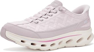 Skechers Slip-ins: Go Walk Glide Step 2.0 Cozy Walker Womens Walking Shoes Light Mauve : 10.5 B - Medium, Textile