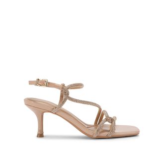 Kurt Geiger Womens Audrey2 Sandals - Camel - Size UK 4