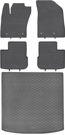 OEM Rigum 407051 Maletero + Alfombrillas Geyer 882/4c - Fiat Tipo Kombi 02.2017, Reposapi&eacute;s Op2 Delantero - Instalado