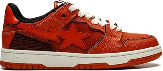 A Bathing Ape SK8 STA 1 sneakers - women - Rubber/Fabric/Suede/Leather - 5 - Orange