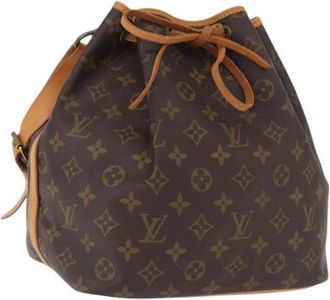 Louis Vuitton Pre-owned Petit No&eacute; Schoudertas - Dames - Vintage Tas - Bruin - ONE Size - Leer - Vintage