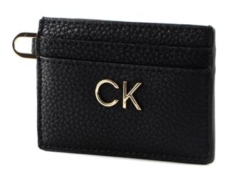 Calvin Klein RE-Lock CARDHOLDER PBl, Black, One Size