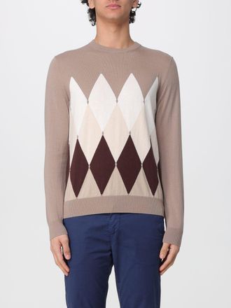 Ballantyne Maglia di cotone e cashmere a rombi Ballantyne