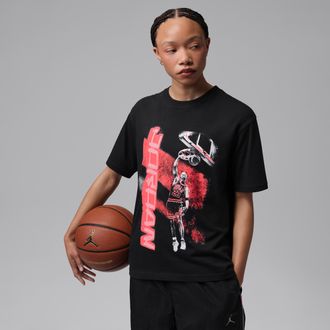 Nike Jordan Womens Jordan Sport Dri-FIT Graphic T-Shirt in Black | IM8469-010