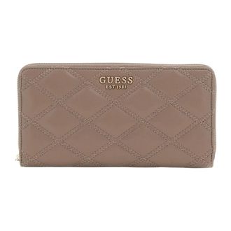 Guess Tamsin Wallet - Dames - Portefeuilles - Bruin - ONE Size - Leer - Accessoires