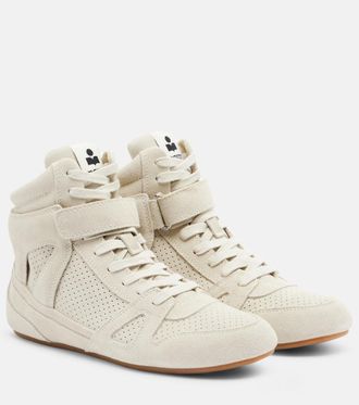 Isabel Marant Senny suede high-top sneakers