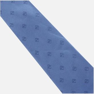 Dunhill Mens Dunhill Tie - Blue - Size: ONE size