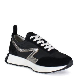 Diba KIND MARK Lace Up Sneaker in Black/pewter at Nordstrom, Size 6.5