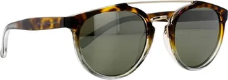 Remo Tulliani Womens Trust Sunglasses In Tortoise Fade/mirror Lens