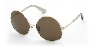 Nina Ricci SNR460 0300 Womens Sunglasses Gold Size 61