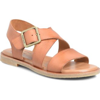 Kork-ease Dara Ankle Strap Sandal in Rust at Nordstrom, Size 10