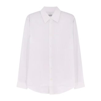 Burberry Heren, Overhemden, Wit, Maat: S