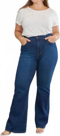 Vibrant M.i.U Stacey High Waist Jeans In Dark Stone