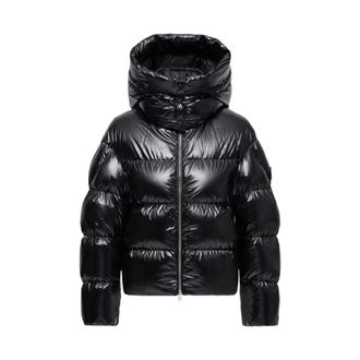 Moncler Down Jackets, female, Black, Size: S Lothar Short Down Jacket